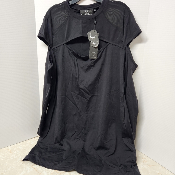 Killstar Dresses & Skirts - Killstar Black Mesh Dress Sz 4XL New Goth Punk New